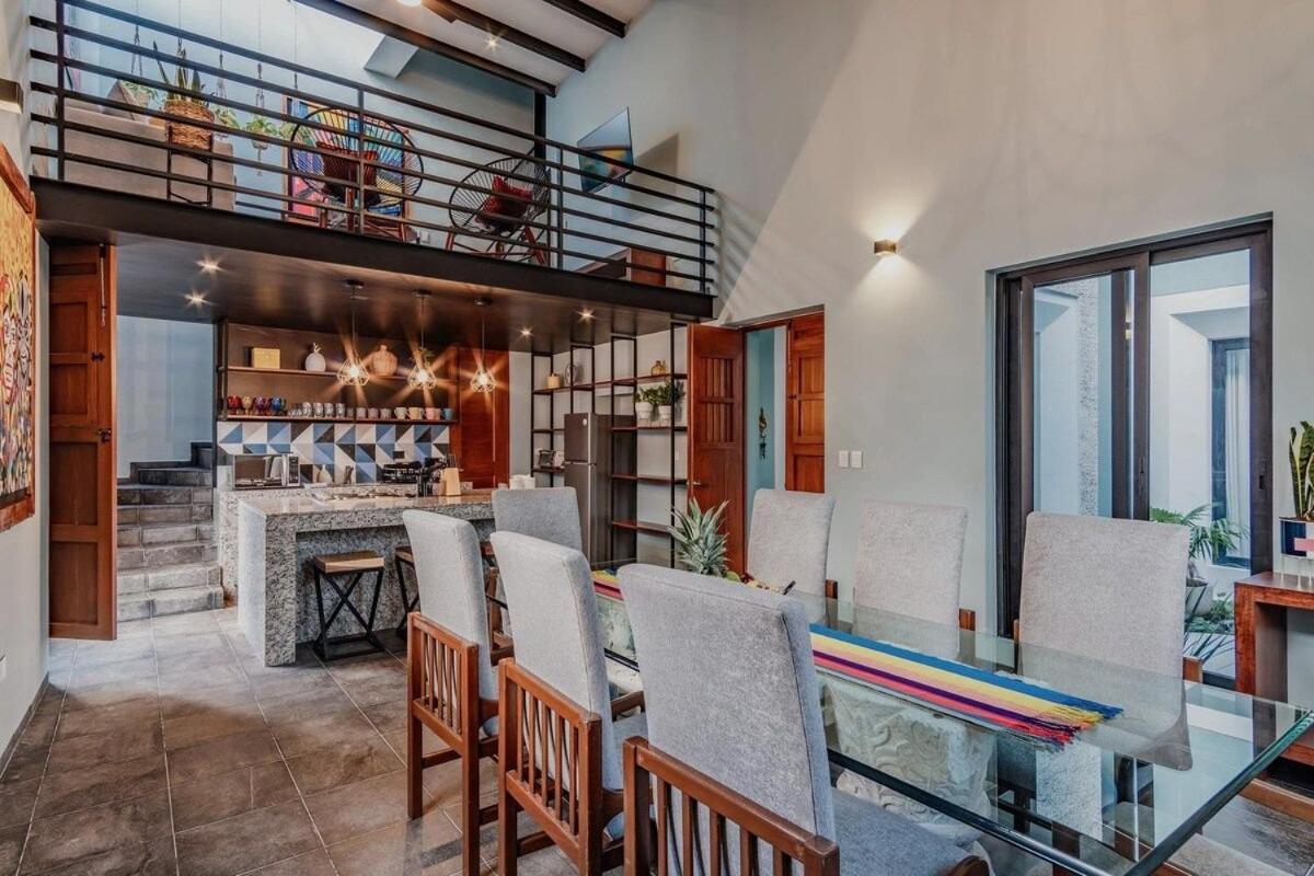 Rincon Del Cielo Rooftop With Glass Walled Pool Merida Ngoại thất bức ảnh